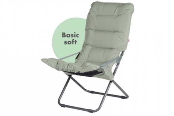 Fiesta 127 S - Telaio in acciaio e un morbido rivestimento Olefine imbottito.